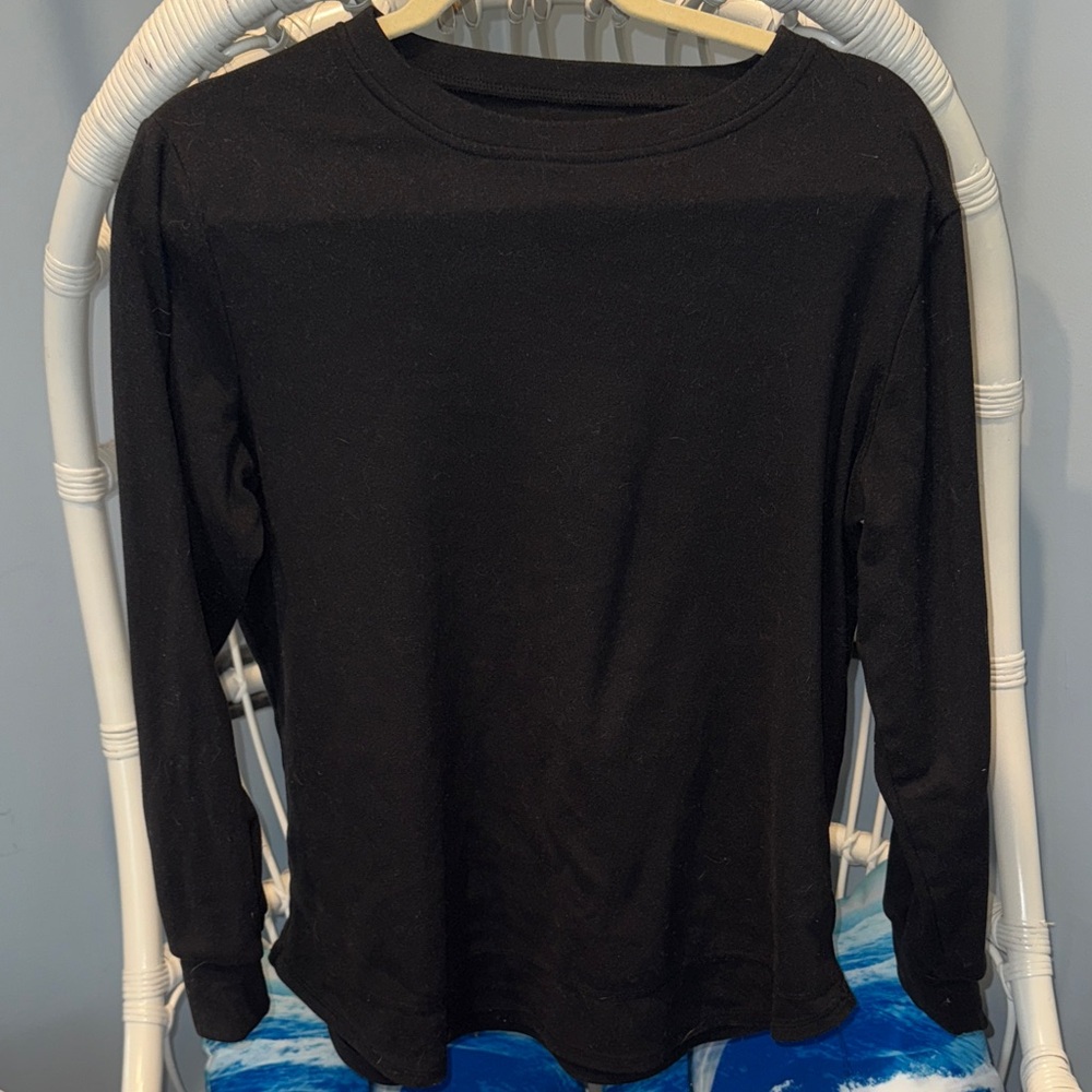 Fashion nova Black Long Sleeve Shirt
